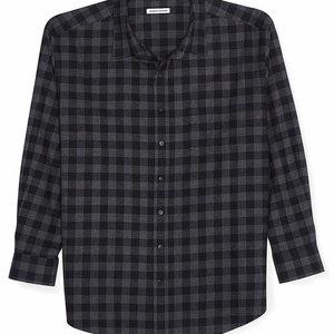 Essentials Men's Big & Tall Plaid Flannel Shirt